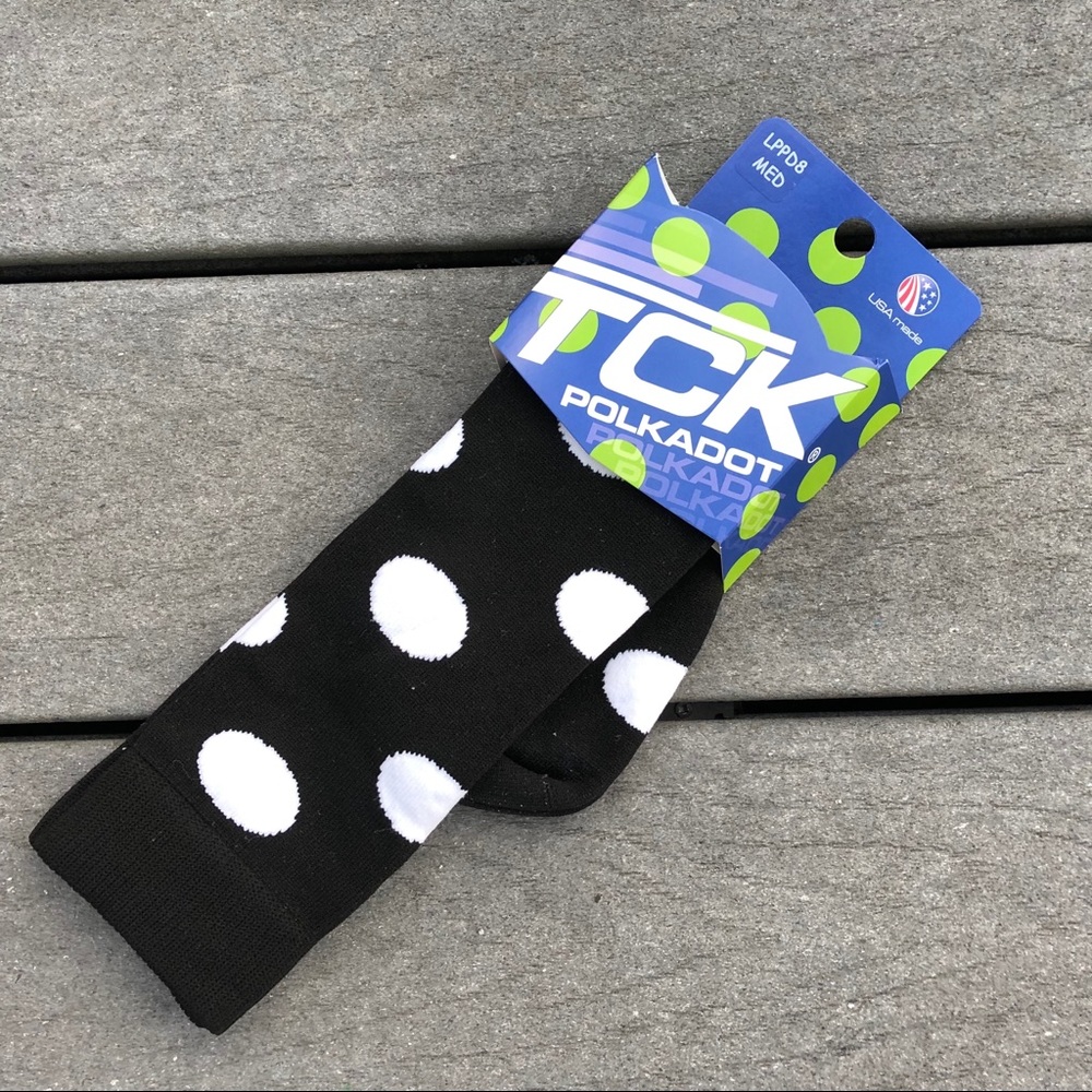 NWT TCK Krazisox Polka Dot Softball Socks